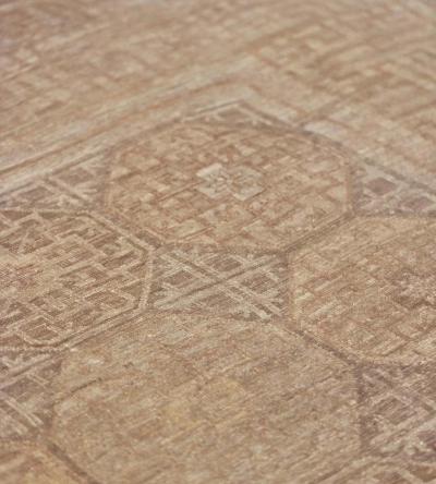 Handwoven Revival Wool Khotan Style Rug