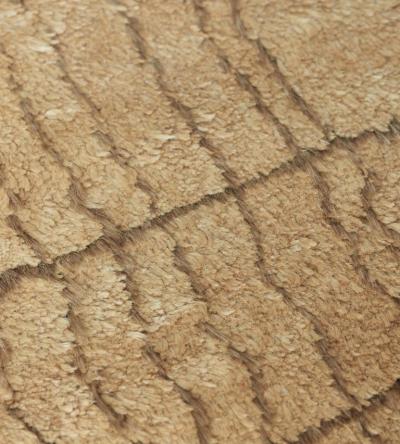 Handwoven Soft Hemp Finely Knotted Rug