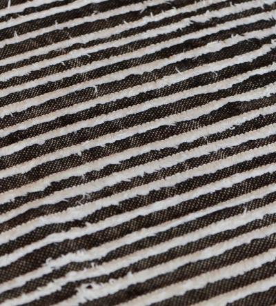 Handwoven Striped Turkish Deco Rug