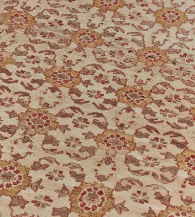Handwoven Wool Floral Turkish Deco Rug