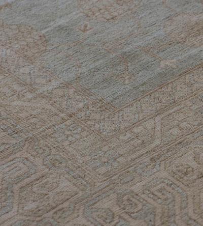 Handwoven Wool Revival Khotan Rug