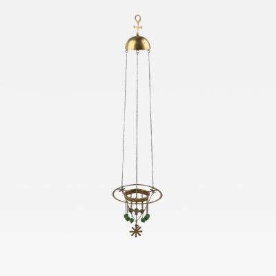 Hanging Oil Lamp Designed By Sergei Vashkov 