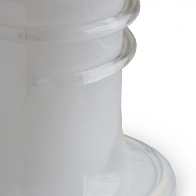 Hannelore Margarete Dreutler Pair of Art Glass Table Lamps by Hannelore Margarete Dreutler