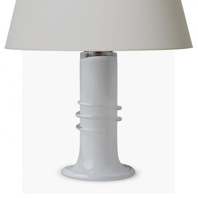 Hannelore Margarete Dreutler Pair of Art Glass Table Lamps by Hannelore Margarete Dreutler