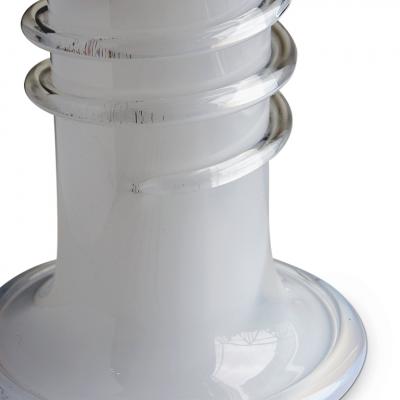 Hannelore Margarete Dreutler Pair of Art Glass Table Lamps by Hannelore Margarete Dreutler