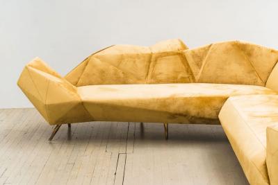 Hannes Grebin Cozy L Shape Sofa DE