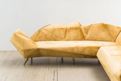 Hannes Grebin Cozy L Shape Sofa DE