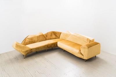 Hannes Grebin Cozy L Shape Sofa DE