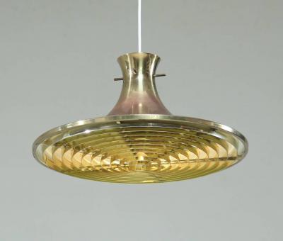 Hans Agne Jakobsson Brass Hans Agne Jakobsson Ceiling Lamp