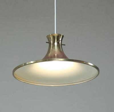 Hans Agne Jakobsson Brass Hans Agne Jakobsson Ceiling Lamp