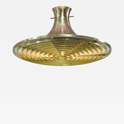 Hans Agne Jakobsson Brass Hans Agne Jakobsson Ceiling Lamp