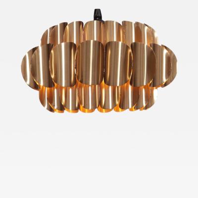 Hans Agne Jakobsson Brass Pendant Lamp by Hans Agne Jakobsson