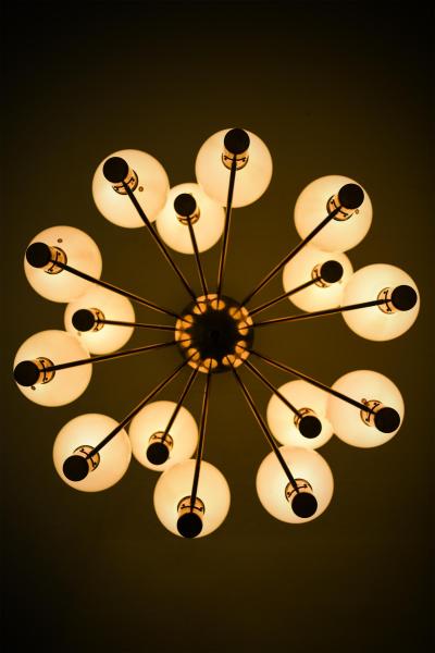 Hans Agne Jakobsson Ceiling Lamp Model T 372 15 by Hans agne Jakobsson 1950s