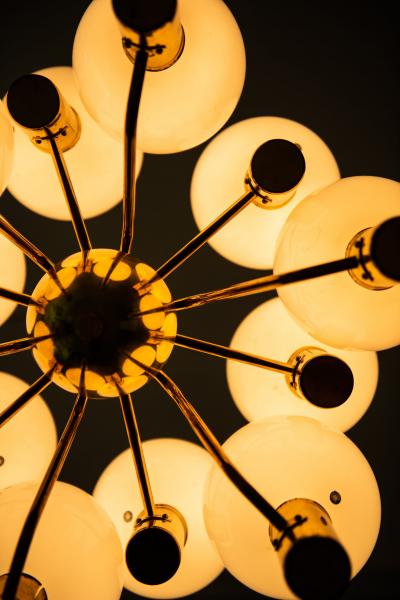 Hans Agne Jakobsson Ceiling Lamp Model T372 12 Patricia Produced by Hans Agne Jakobsson AB