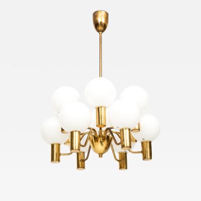 Hans Agne Jakobsson Ceiling Lamp Model T372 12 Patricia Produced by Hans Agne Jakobsson AB