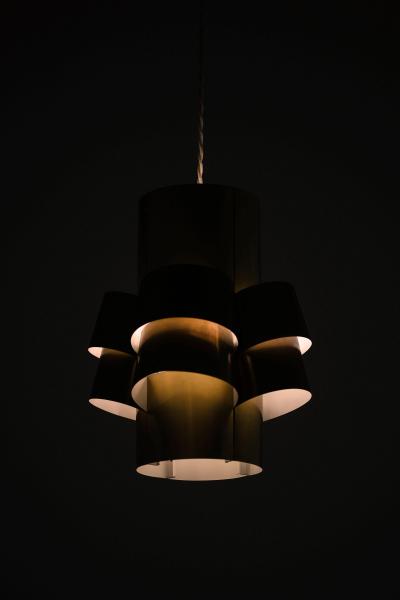 Hans Agne Jakobsson Ceiling Lamp by Torsten Orrling Hans agne Jakobsson 1950s