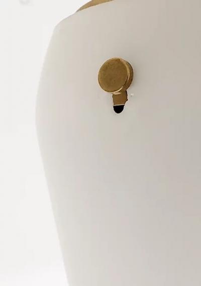 Hans Agne Jakobsson Chandelier in Brass and Glass by Hans Agne Jakobsson