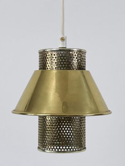 Hans Agne Jakobsson Elegant Pendant Lamp T766 by Hans Agne Jakobsson for AB Markaryd Sweden 1960s