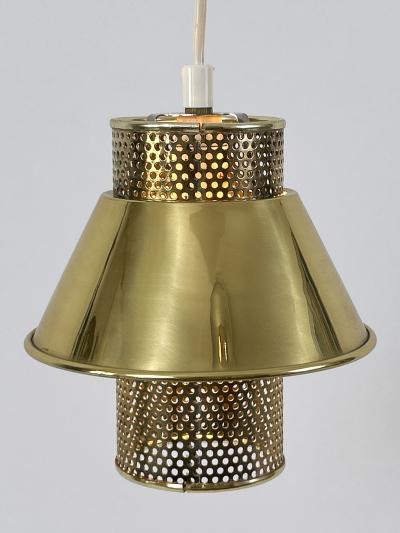Hans Agne Jakobsson Elegant Pendant Lamp T766 by Hans Agne Jakobsson for AB Markaryd Sweden 1960s