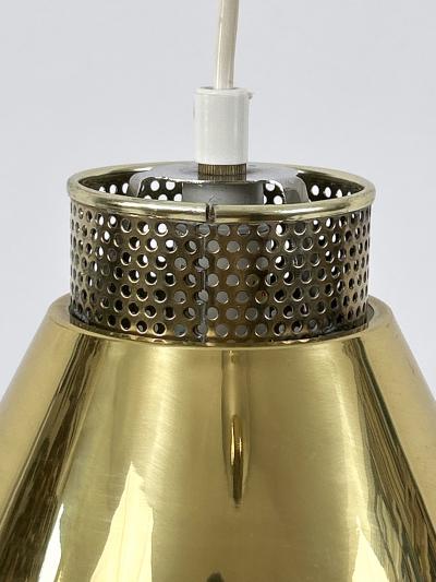 Hans Agne Jakobsson Elegant Pendant Lamp T766 by Hans Agne Jakobsson for AB Markaryd Sweden 1960s