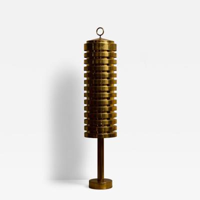 Hans Agne Jakobsson G 81 Brass Floor Lamp by Hans Agne Jakobsson