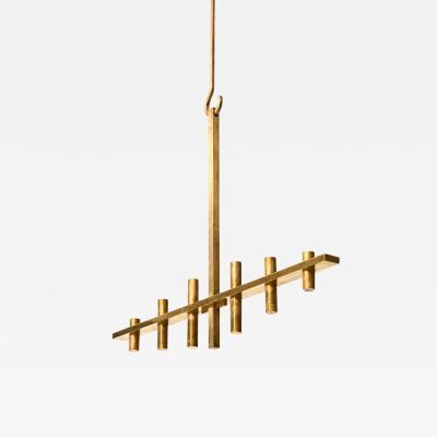 Hans Agne Jakobsson Hanging Chandelier Probably Produced by Hans Agne Jakobsson AB