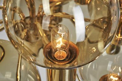 Hans Agne Jakobsson Hans Agne Jakobsson 12 armed Patricia Chandelier for Markaryd Sweden 1960s