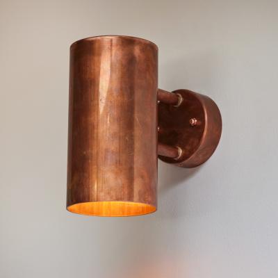 Hans Agne Jakobsson Hans Agne Jakobsson C 627 110 Rulle Copper Outdoor Sconce