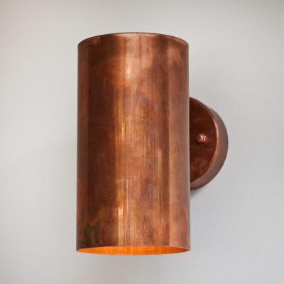 Hans Agne Jakobsson Hans Agne Jakobsson C 627 110 Rulle Copper Outdoor Sconce