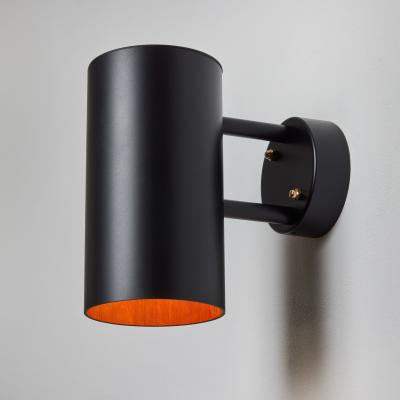 Hans Agne Jakobsson Hans Agne Jakobsson C627 110 Rulle Outdoor Sconce in Black