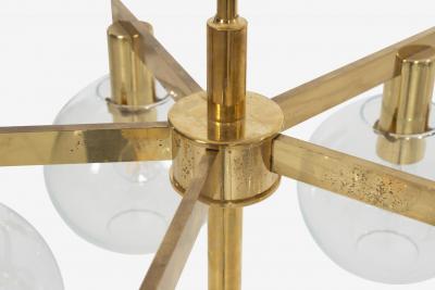 Hans Agne Jakobsson Hans Agne Jakobsson Five Globe Pastoral Chandelier
