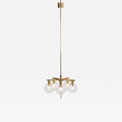 Hans Agne Jakobsson Hans Agne Jakobsson Five Globe Pastoral Chandelier