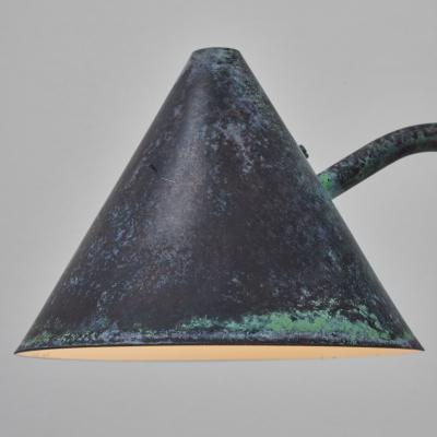 Hans Agne Jakobsson Hans Agne Jakobsson Mini Tratten Darkly Patinated Outdoor Sconce