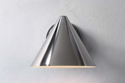 Hans Agne Jakobsson Hans Agne Jakobsson Mini Tratten Polished Nickel Outdoor Sconces