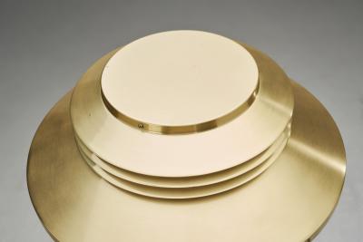 Hans Agne Jakobsson Hans Agne Jakobsson Model B120 Brass Table Lamp Sweden Mid 20th Century