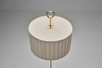 Hans Agne Jakobsson Hans Agne Jakobsson Model G 20 Floor Lamp for Markaryd Sweden 1950s
