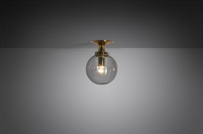 Hans Agne Jakobsson Hans Agne Jakobsson Model T 472 Ceiling Lamp for Markaryd Sweden 1960s