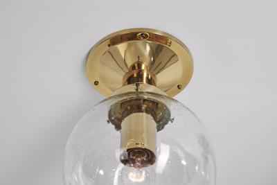 Hans Agne Jakobsson Hans Agne Jakobsson Model T 472 Ceiling Lamps for Markaryd Sweden 1960s