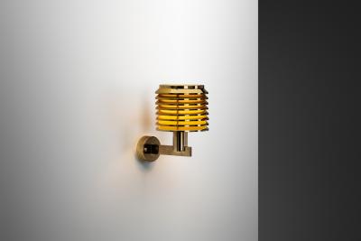 Hans Agne Jakobsson Hans Agne Jakobsson Model V 299 Wall Lamp for Markaryd Sweden ca 1960s