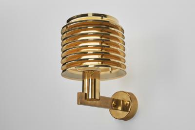 Hans Agne Jakobsson Hans Agne Jakobsson Model V 299 Wall Lamp for Markaryd Sweden ca 1960s
