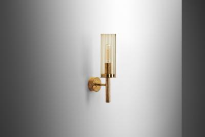 Hans Agne Jakobsson Hans Agne Jakobsson Model V169 1 Wall Sconce for Markaryd Sweden 1960s