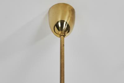 Hans Agne Jakobsson Hans Agne Jakobsson Patricia T372 6 Glass Chandelier Sweden 1960s