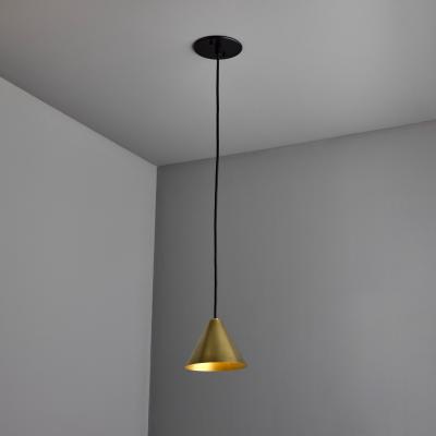 Hans Agne Jakobsson Hans Agne Jakobsson Polished Brass Mini Tratten Pendant