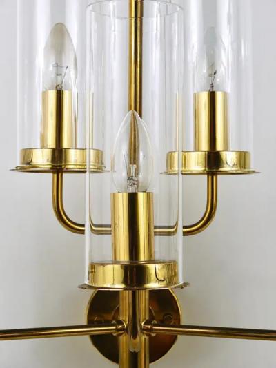 Hans Agne Jakobsson Hans Agne Jakobsson Sonata Midcentury 5 Armed Sconce Wall Light Markaryd 1960