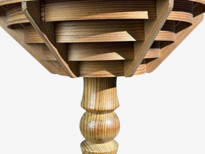 Hans Agne Jakobsson Hans Agne Jakobsson Table Lamp Pine Sweden 1970s