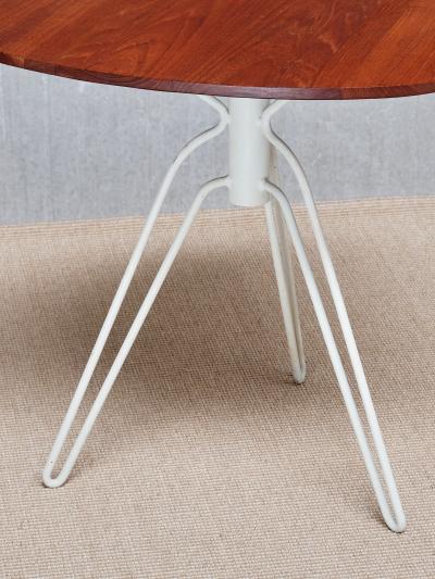 Hans Agne Jakobsson Hans Agne Jakobsson Three Legged 195 Side Table in Teak hus Sweden 1950s