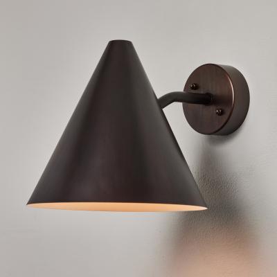 Hans Agne Jakobsson Hans Agne Jakobsson Tratten Dark Brown Patinated Outdoor Sconce
