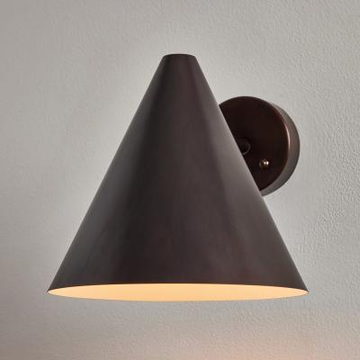 Hans Agne Jakobsson Hans Agne Jakobsson Tratten Dark Brown Patinated Outdoor Sconce