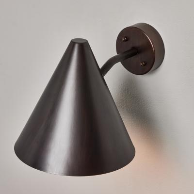Hans Agne Jakobsson Hans Agne Jakobsson Tratten Dark Brown Patinated Outdoor Sconce