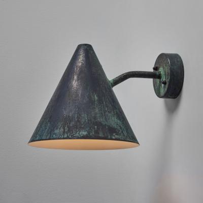 Hans Agne Jakobsson Hans Agne Jakobsson Tratten Darkly Patinated Outdoor Sconce